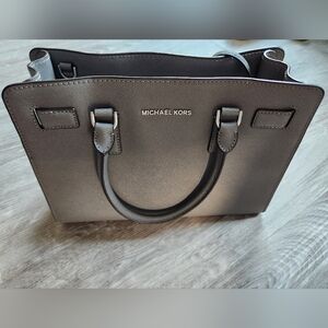 Michael Kors Dillon Saffiano Leather Satchel Purse.